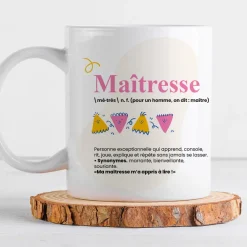 Mug personnalisé - Définition Maitresse/Maitre|Cadeaux.com Hot