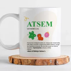 Mug personnalisé - Définition ATSEM/AESH|Cadeaux.com Best