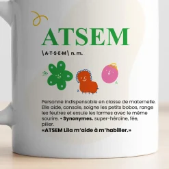 Mug personnalisé - Définition ATSEM/AESH|Cadeaux.com Best
