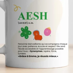 Mug personnalisé - Définition ATSEM/AESH|Cadeaux.com Best