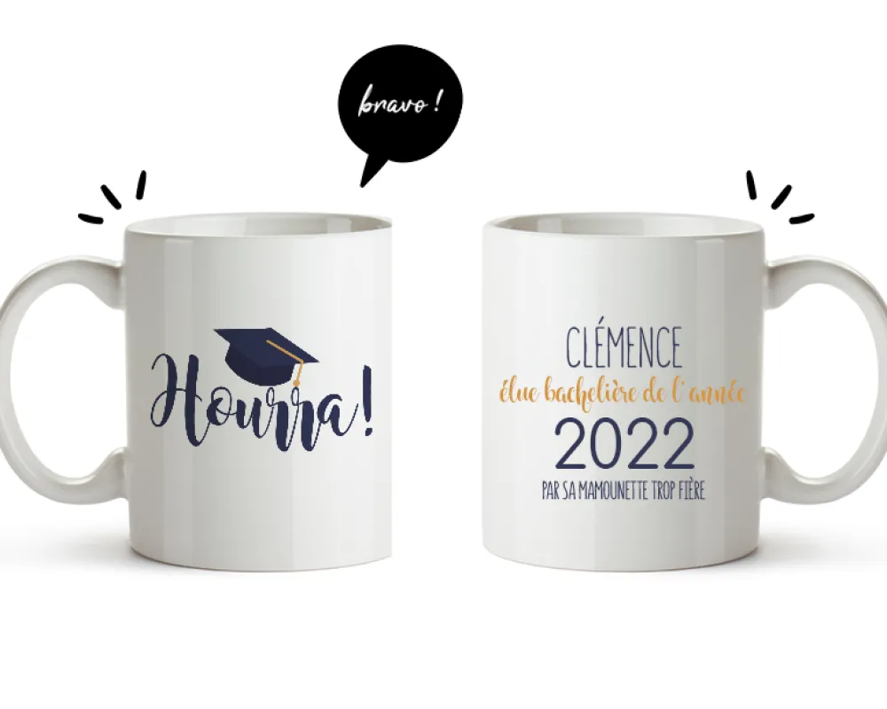 Mug personnalisé - Diplômé(e)|Cadeaux.com Outlet