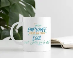 Mug personnalisé : Employée la plus...|Cadeaux.com Discount