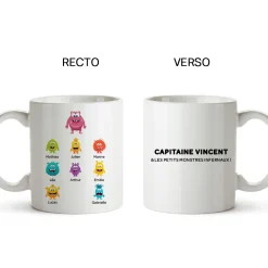 Mug personnalisé - Famille Monstres|Cadeaux.com Outlet