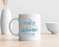 Mug personnalisé : Fiancée la plus...|Cadeaux.com Discount