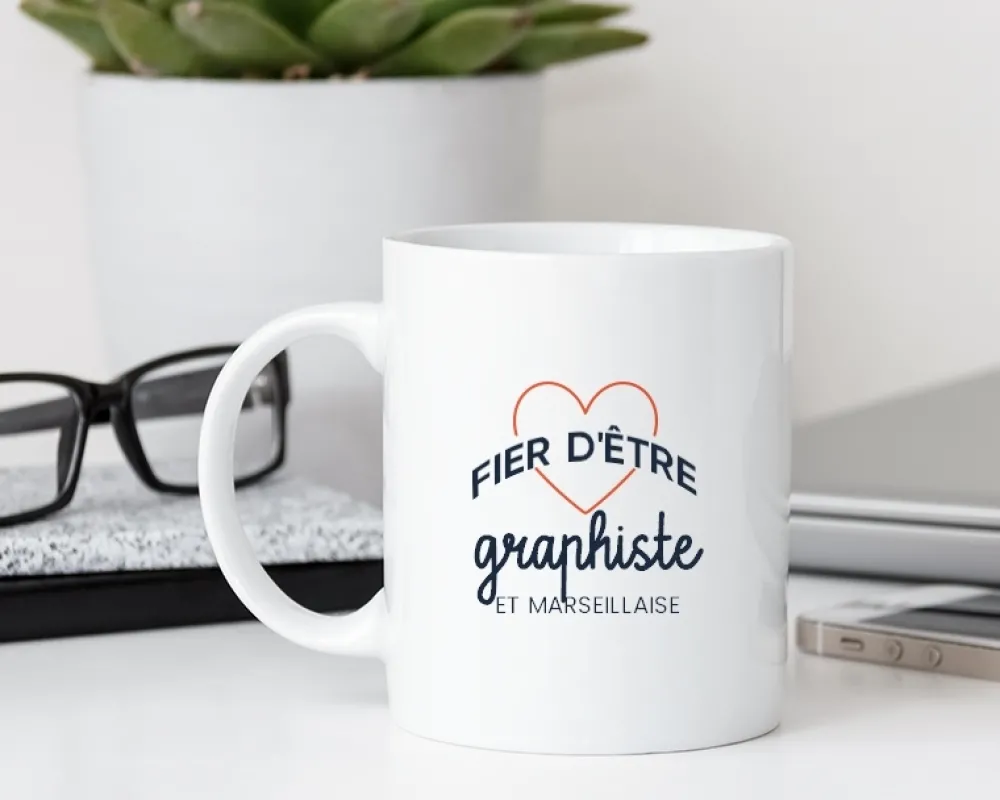 Mug personnalisé - Fier d'être|Cadeaux.com Online