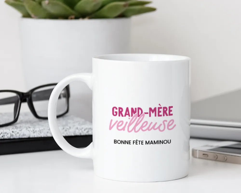 Mug personnalisé - Grand Mère-veilleuse|Cadeaux.com