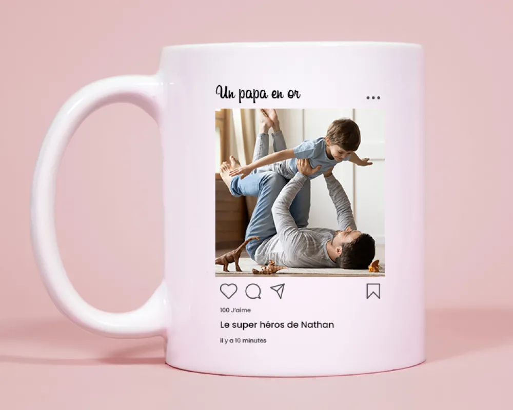 Mug personnalisé - Instagram|Cadeaux.com Hot