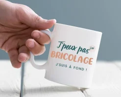 Mug personnalisé - J'peux pas j'ai bricolage|Cadeaux.com Online