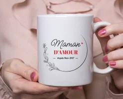 Mug personnalisé - Maman Depuis|Cadeaux.com Online