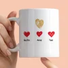 Mug personnalisé - Maman et ses petits coeurs|Cadeaux.com Discount
