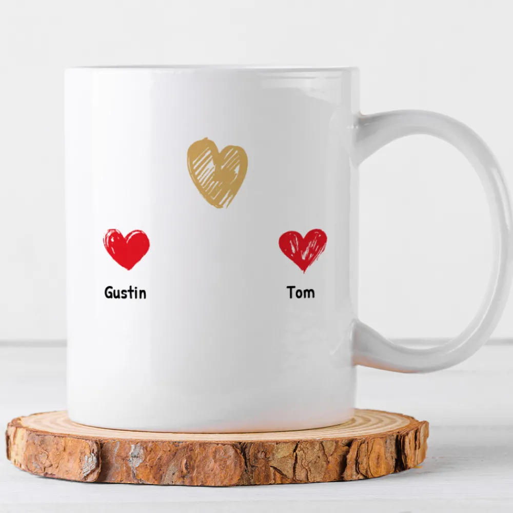 Mug personnalisé - Maman et ses petits coeurs|Cadeaux.com Discount