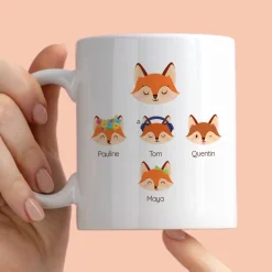 Mug personnalisé - Maman Renard et sa meute|Cadeaux.com Clearance