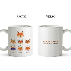 Mug personnalisé - Maman Renard et sa meute|Cadeaux.com Clearance