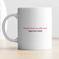 Mug personnalisé - Mamie et ses petits coeurs|Cadeaux.com Outlet