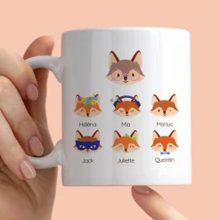 Mug personnalisé - Mamie Renard et sa meute|Cadeaux.com Outlet