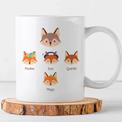 Mug personnalisé - Mamie Renard et sa meute|Cadeaux.com Outlet