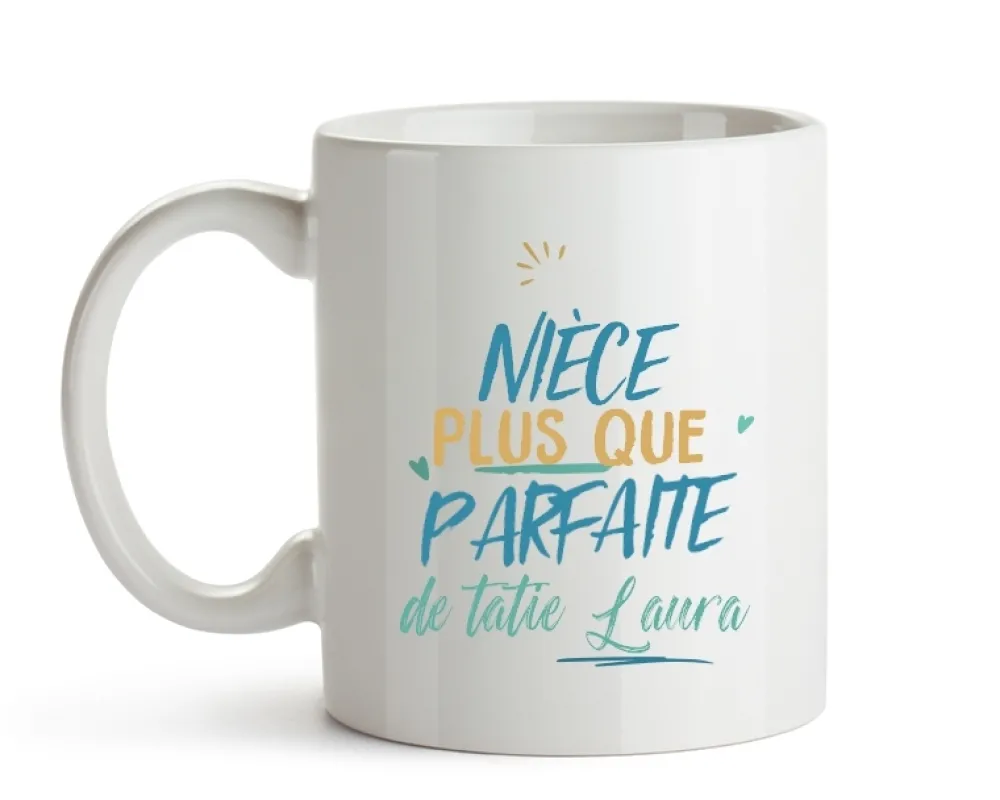 Mug personnalisé : Nièce la plus...|Cadeaux.com Best
