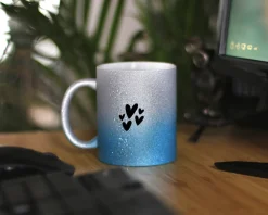 Mug personnalisé à paillettes - Meilleure du monde|Cadeaux.com Outlet
