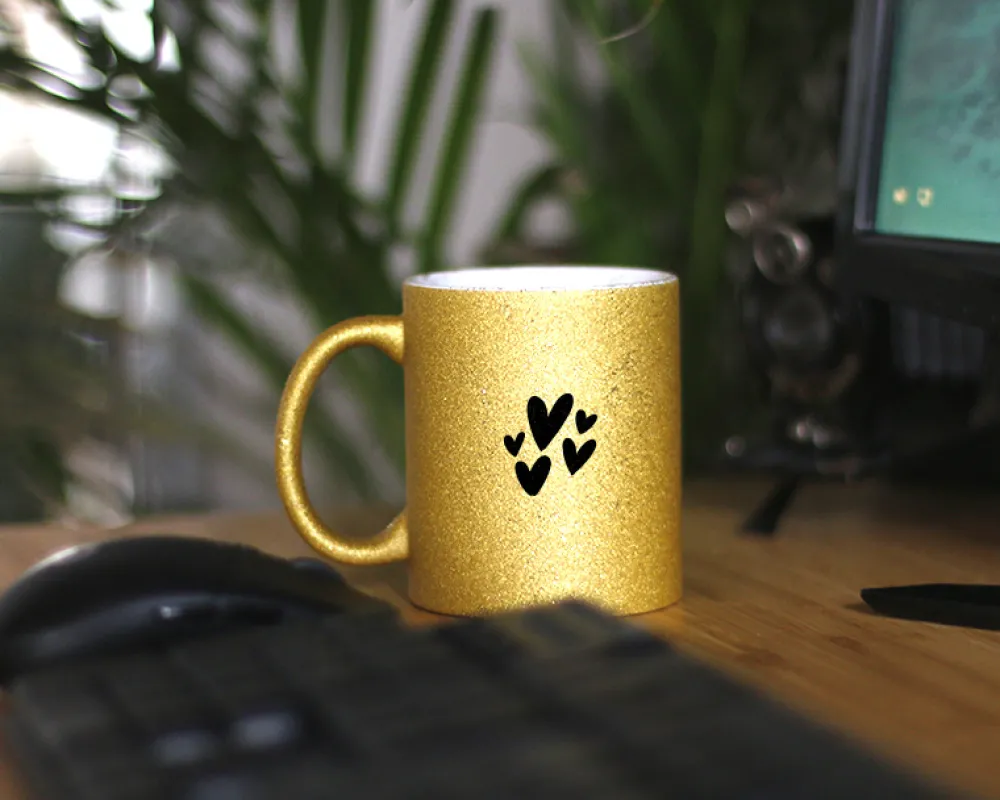 Mug personnalisé à paillettes - Meilleure du monde|Cadeaux.com Outlet