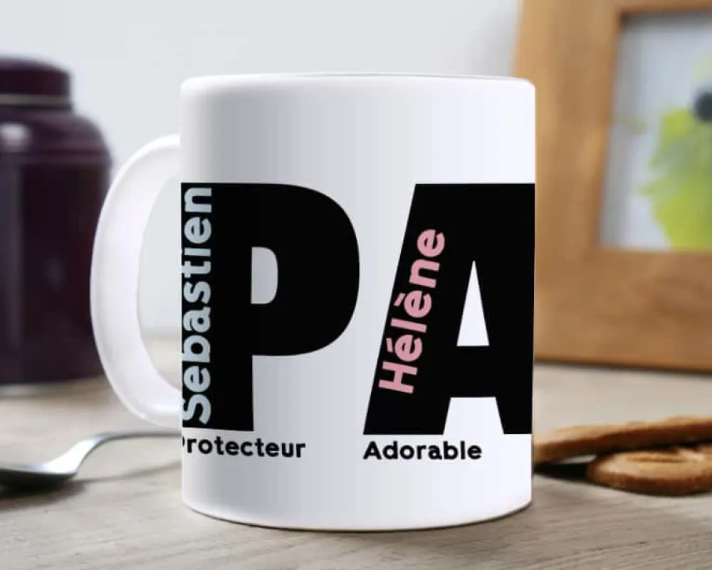 Mug personnalisé - Papa|Cadeaux.com Sale