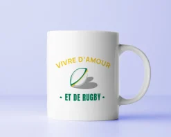 Mug personnalisé - Passion Rugby|Cadeaux.com
