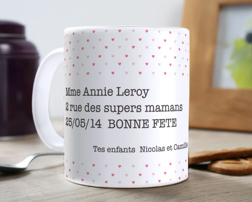Mug personnalisé - Photo et Message|Cadeaux.com New