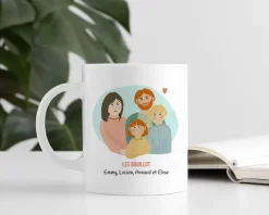 Mug personnalisé - Portrait de Famille|Cadeaux.com Clearance