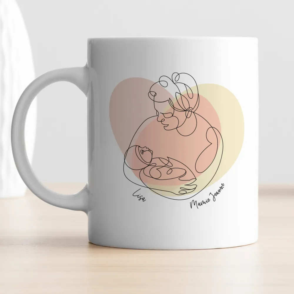 Mug personnalisé - Première Fête des Grands-mères|Cadeaux.com