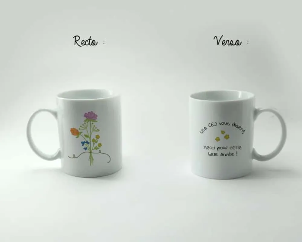 Mug personnalisé - Remerciements|Cadeaux.com