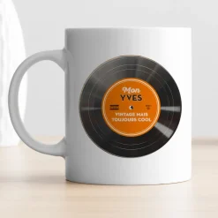 Mug personnalisé - Rétro Vinyle|Cadeaux.com Hot