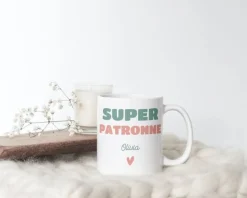 Mug personnalisé - Super Patronne|Cadeaux.com New