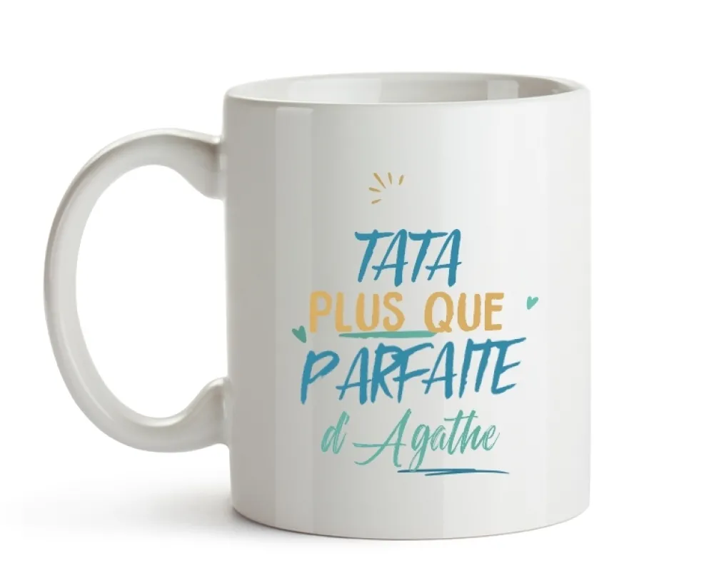 Mug personnalisé : Tata la plus...|Cadeaux.com New