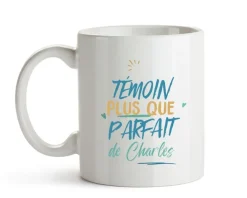 Mug personnalisé : Témoin le plus...|Cadeaux.com Clearance
