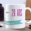 Mug personnalisé anniversaire - Prénom et âge|Cadeaux.com Best