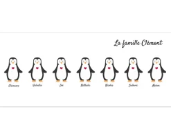 Mug personnalisé famille - Pingouins|Cadeaux.com Outlet