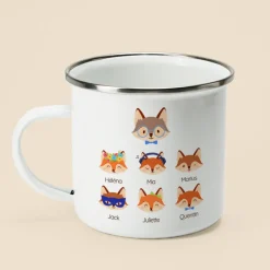 Mug personnalisé émaillé - Papi Renard et sa meute|Cadeaux.com Sale