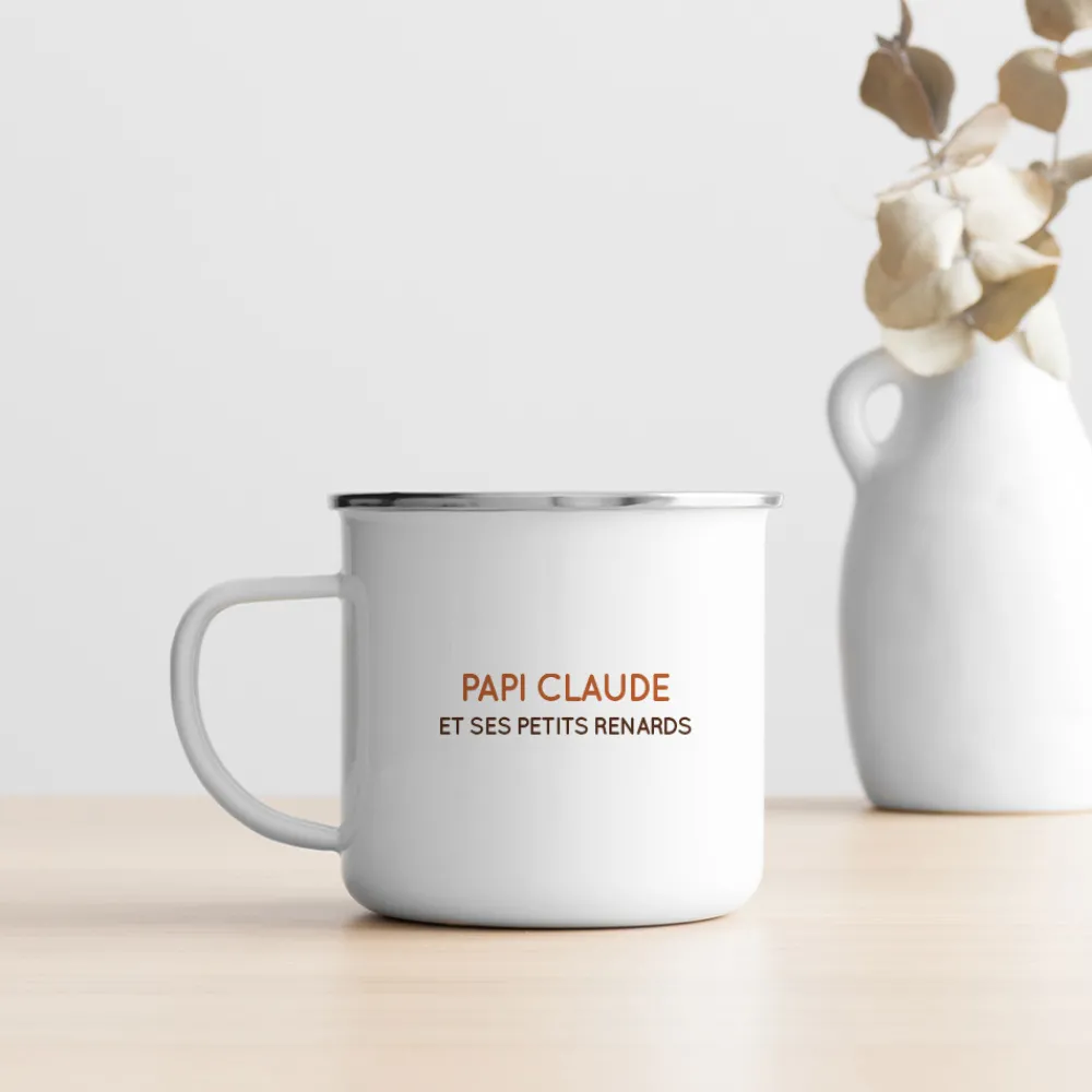 Mug personnalisé émaillé - Papi Renard et sa meute|Cadeaux.com Sale