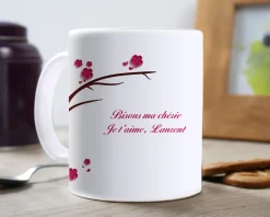 Mug personnalisé message - Printemps|Cadeaux.com