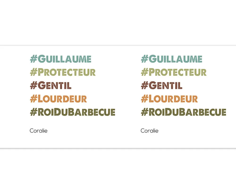 Mug personnalisé message - Hashtag|Cadeaux.com Hot
