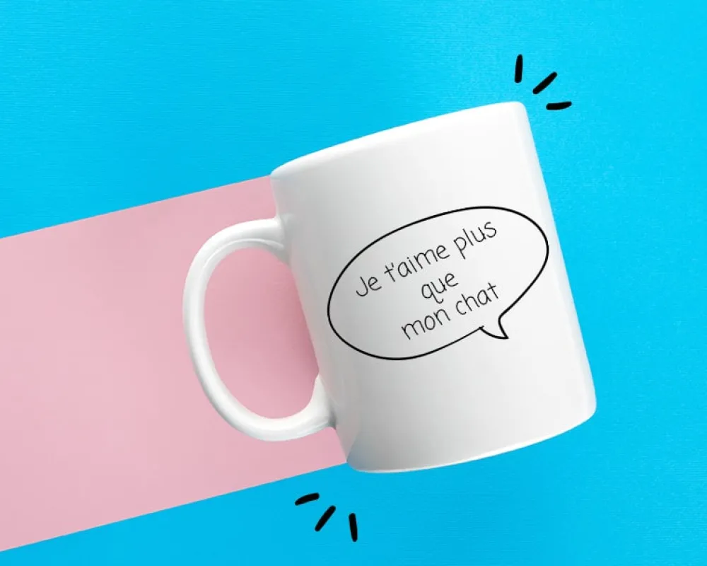 Mug personnalisé message - Bulle dialogue|Cadeaux.com Sale