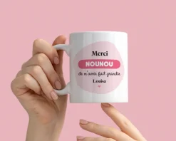 Mug personnalisé nounou - Photo|Cadeaux.com Online
