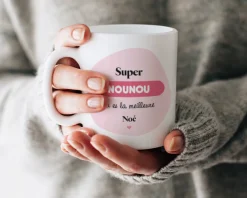 Mug personnalisé nounou - Photo|Cadeaux.com Online