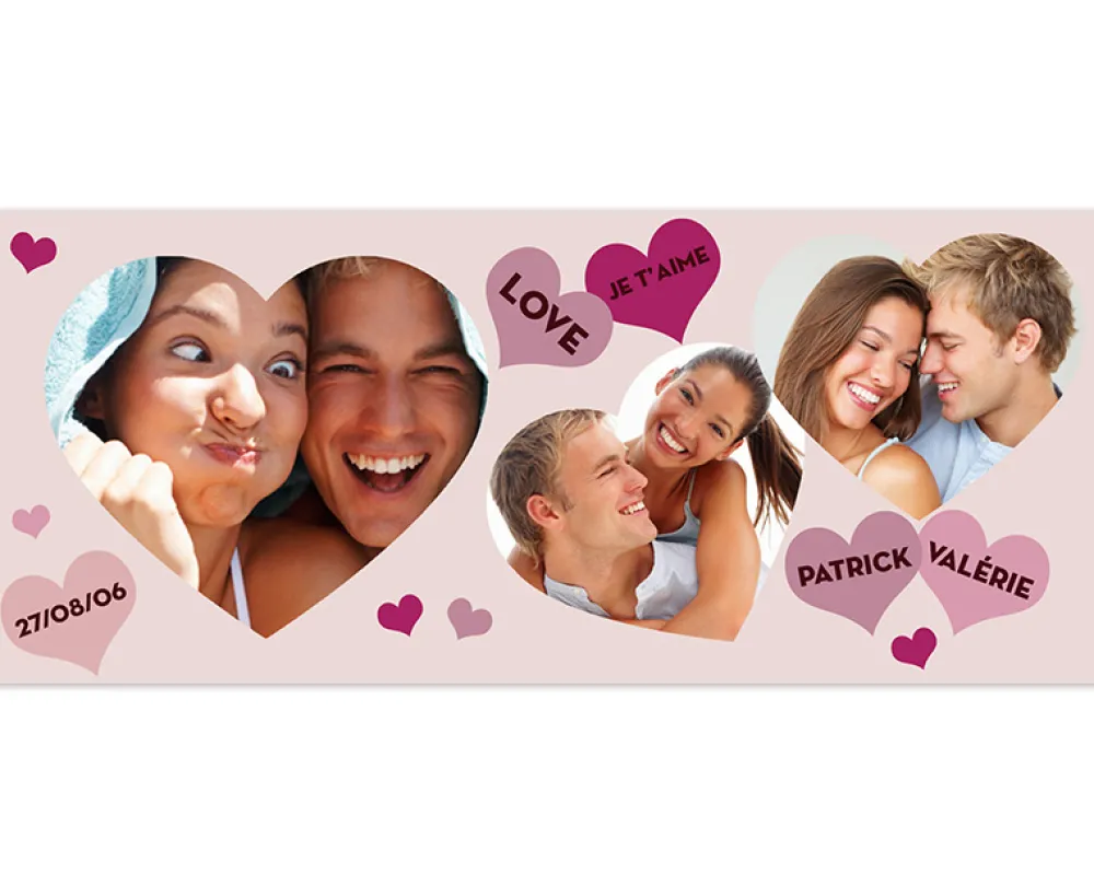 Mug personnalisé photo - Coeurs|Cadeaux.com Clearance