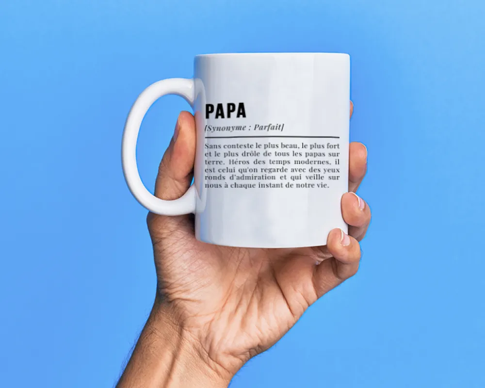 Mug personnalisé photo - Définition Papa|Cadeaux.com Clearance