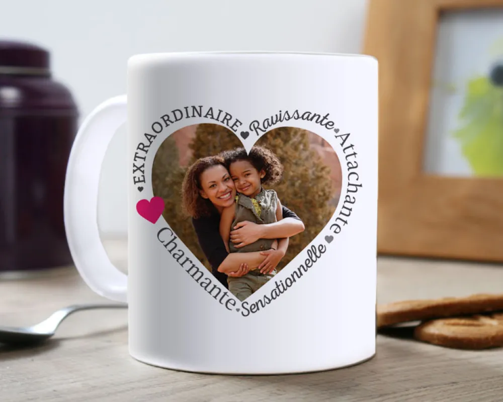 Mug personnalisé photo - Maman|Cadeaux.com Hot
