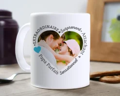 Mug personnalisé photo - Papa|Cadeaux.com Outlet