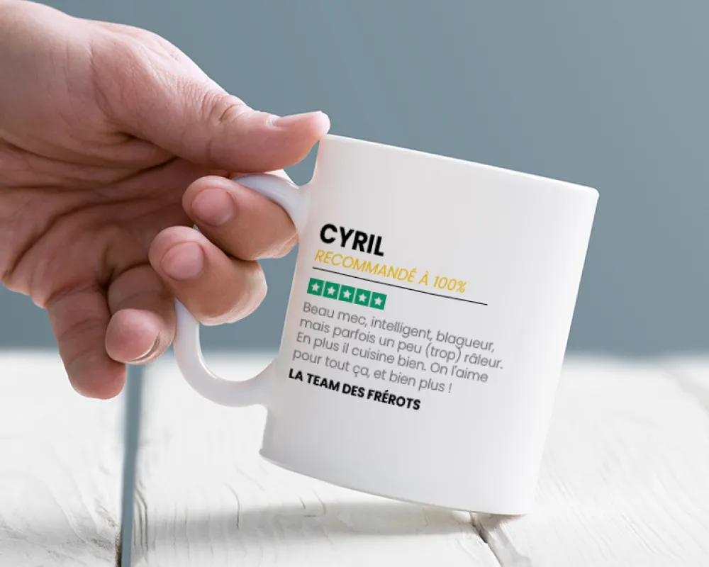 Mug personnalisé prénom - Avis client|Cadeaux.com