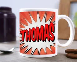 Mug personnalisé prénom - BD Comics|Cadeaux.com Clearance