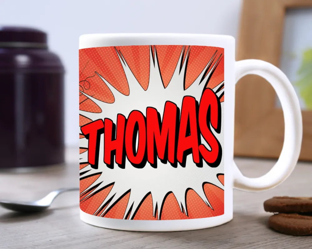 Mug personnalisé prénom - BD Comics|Cadeaux.com Clearance