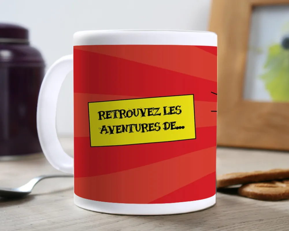 Mug personnalisé prénom - BD Comics|Cadeaux.com Clearance
